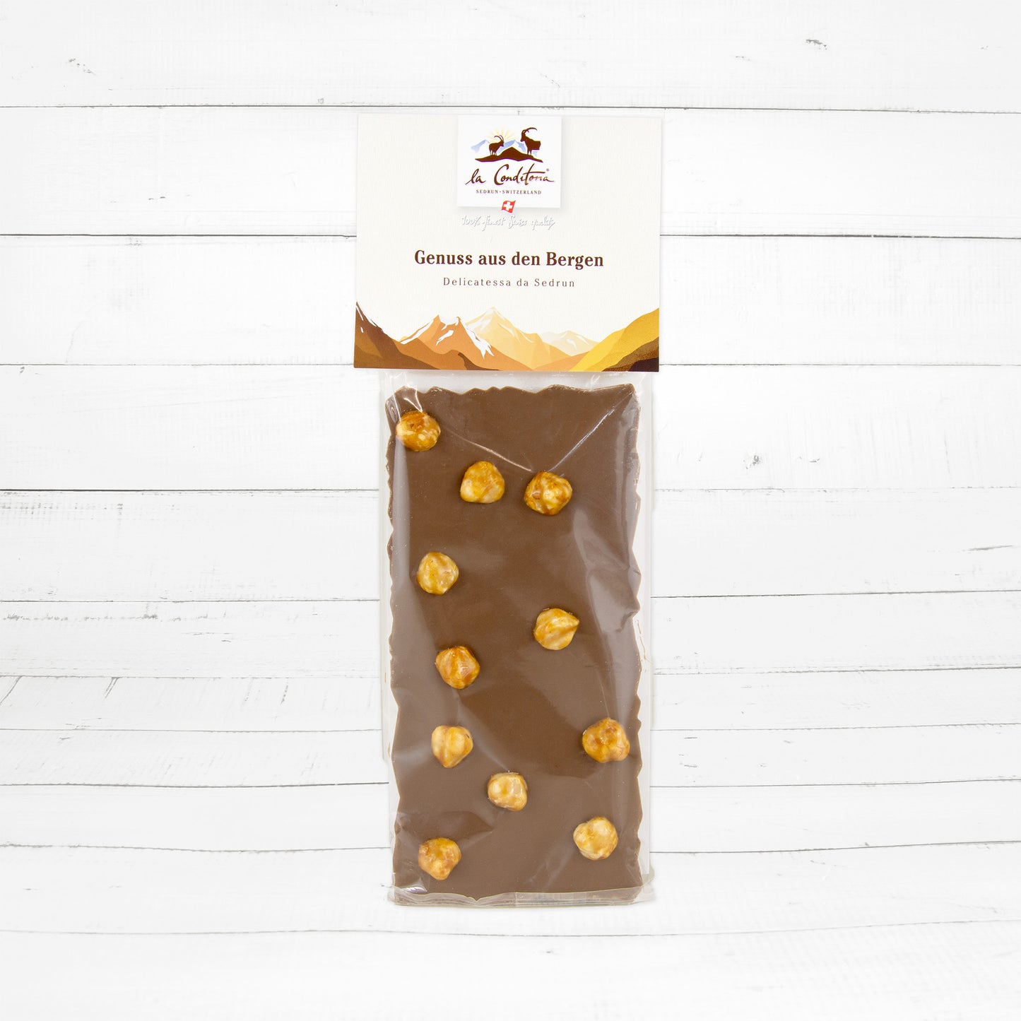 Haselnuss Milchschokolade 100g