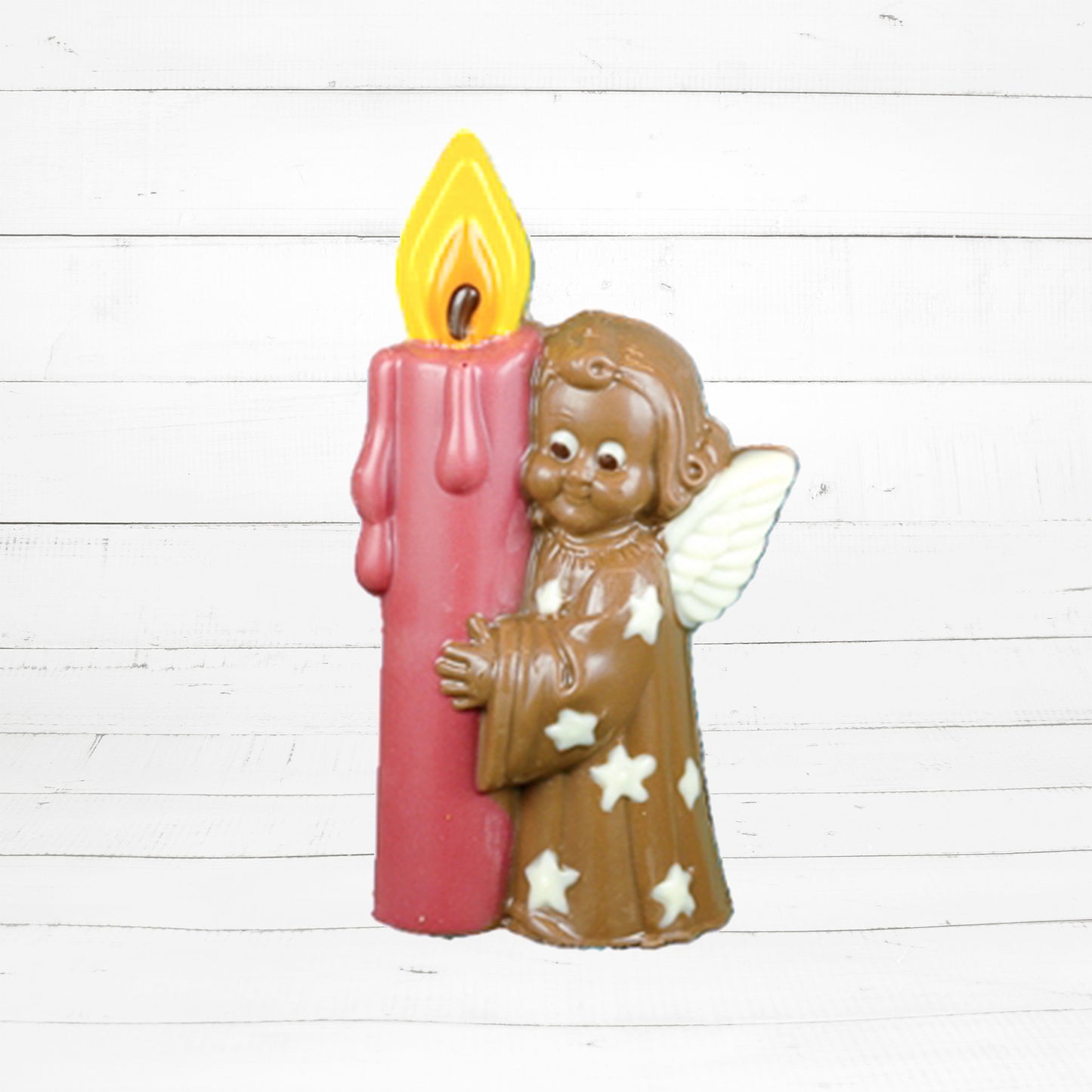 Engel mit Kerze, Milchschokolade 70g