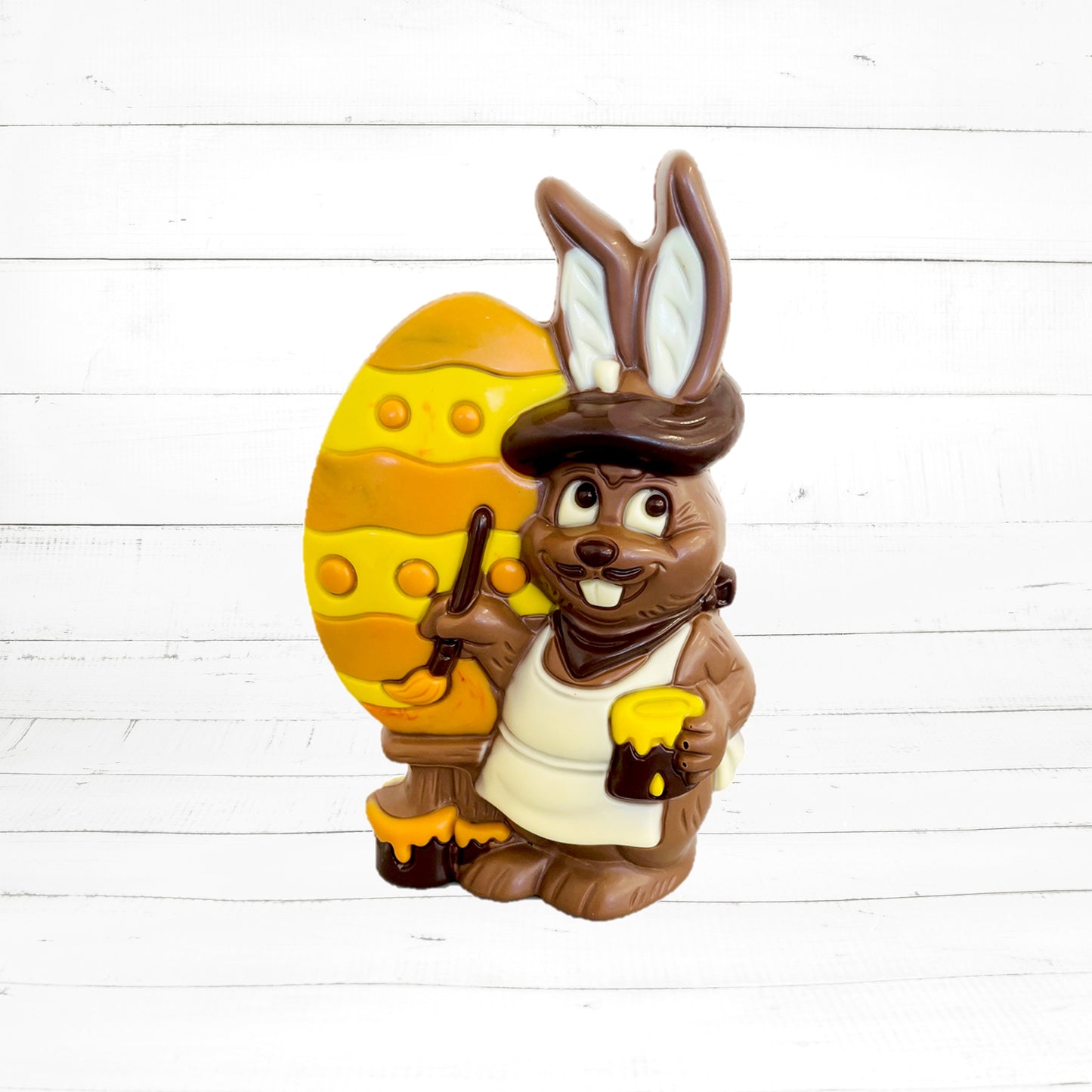 Osterhase "Maler Erika", 220g / 18.5cm