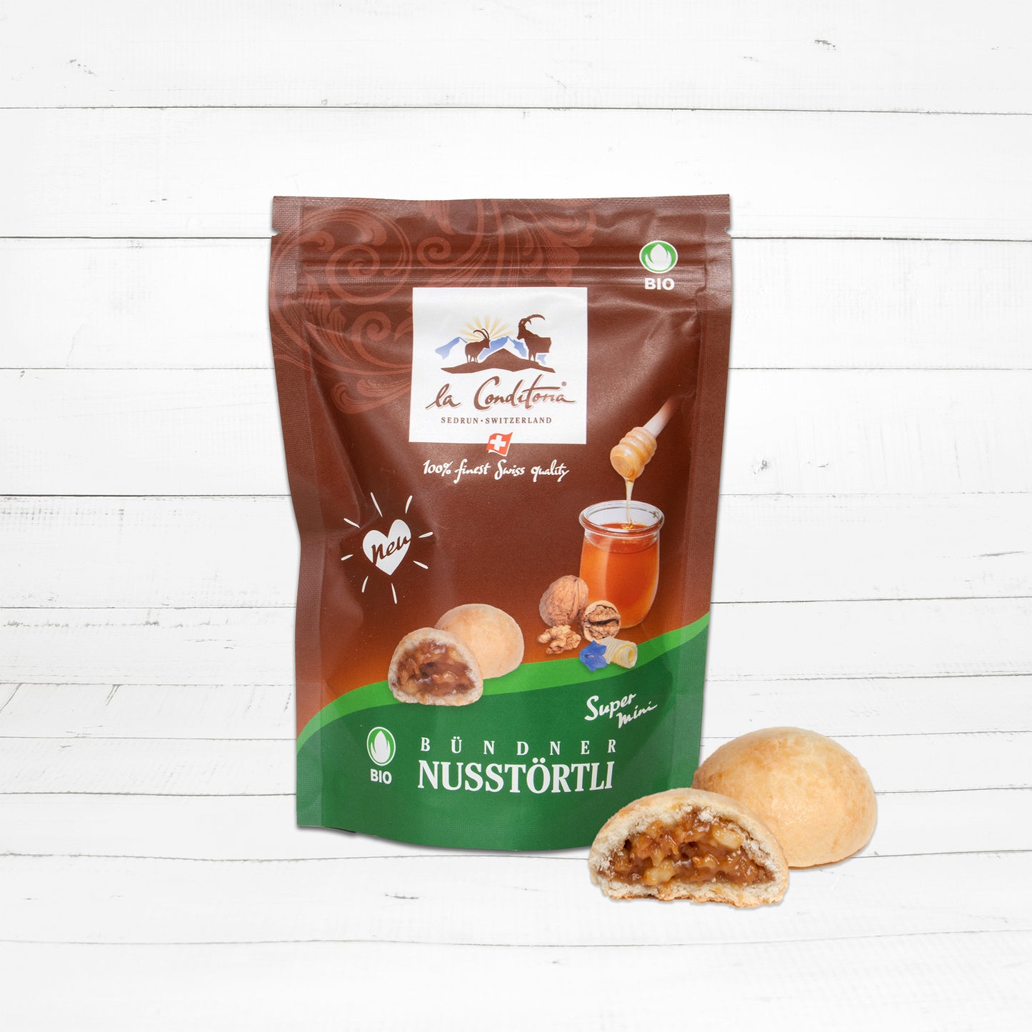 SUPER Mini Bündner Nusstörtli, 80g