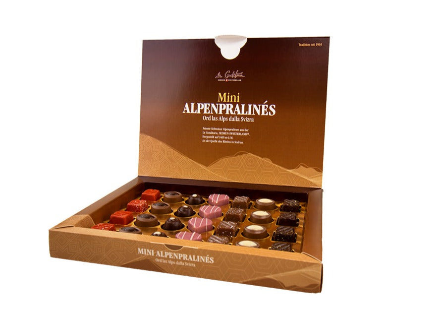 Mini Alpenpralinés, 28 Stk. - La Conditoria SEDRUN-SWITZERLAND®