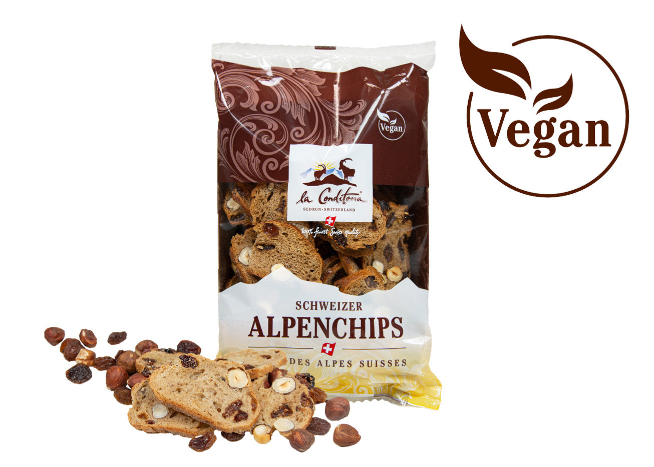 Schweizer Alpenchips, 100g (vegan)