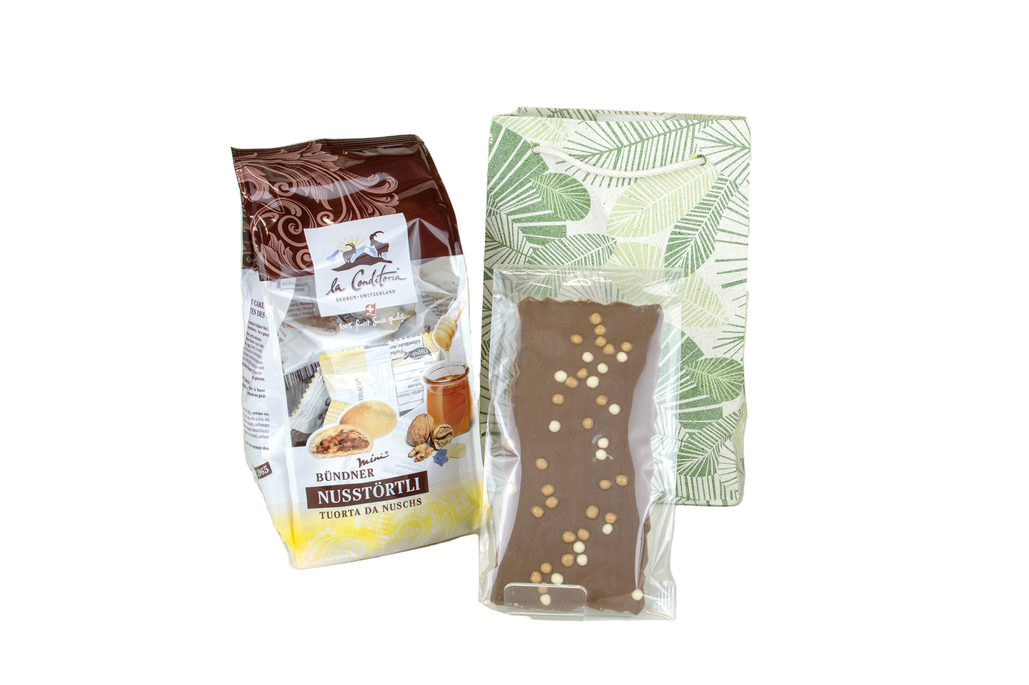 Gras-Geschenktasche mit Spezialitäten