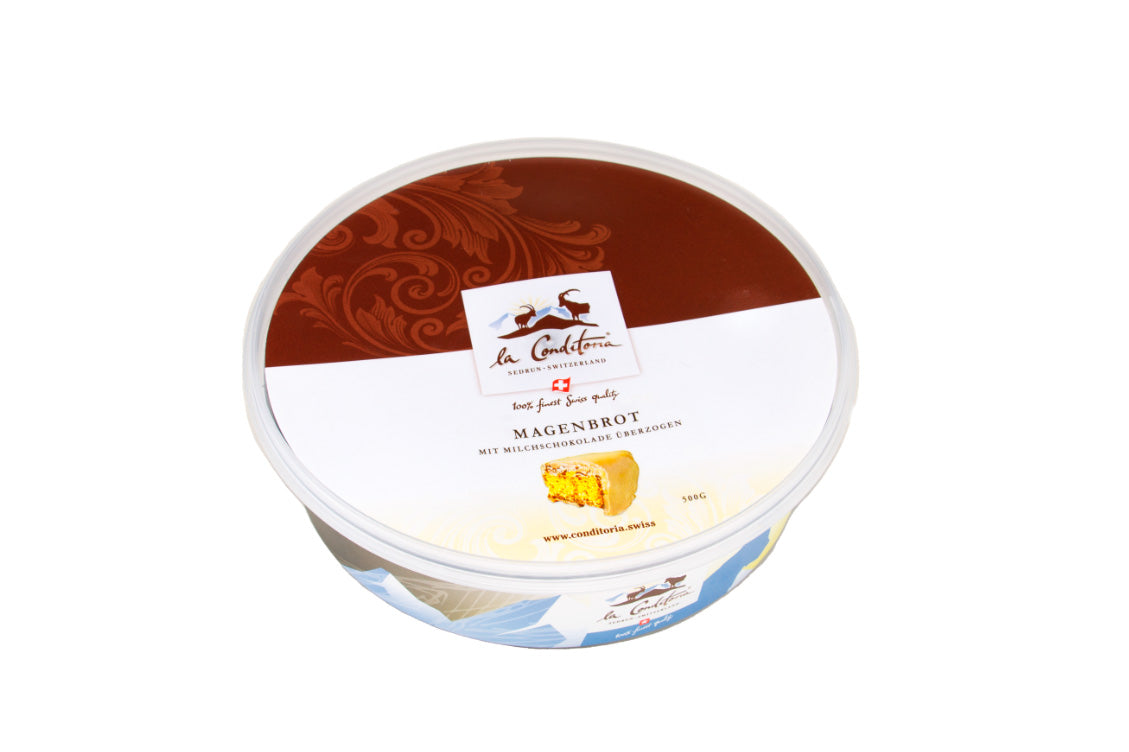 Dose Magenbrot mit Schokolade überzogen, 500g
