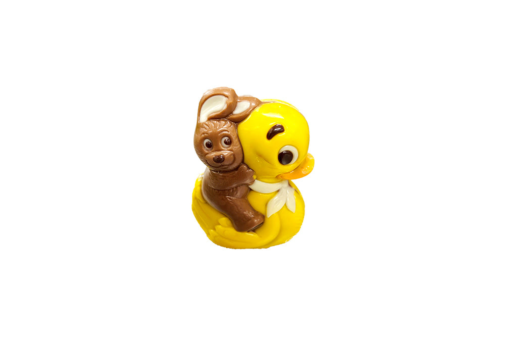 Osterhase auf Ente klein