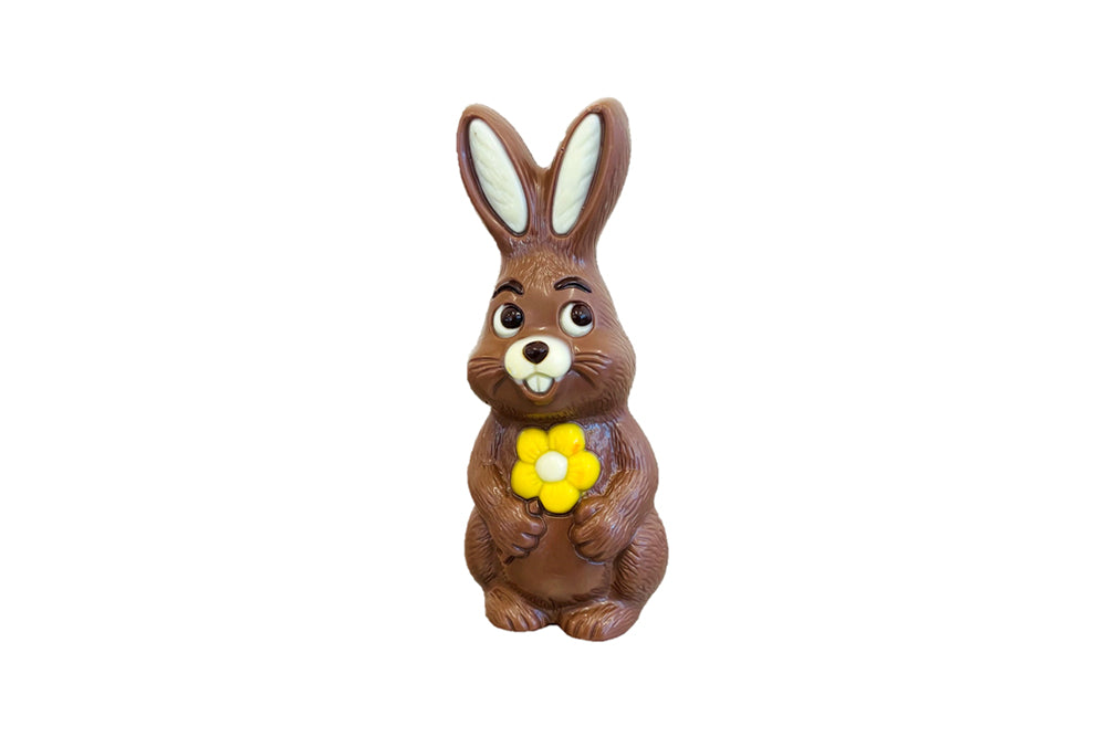 Osterhase mit Blume