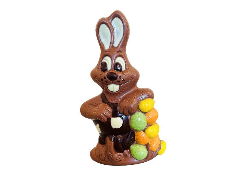 Osterhase mit Eier klein