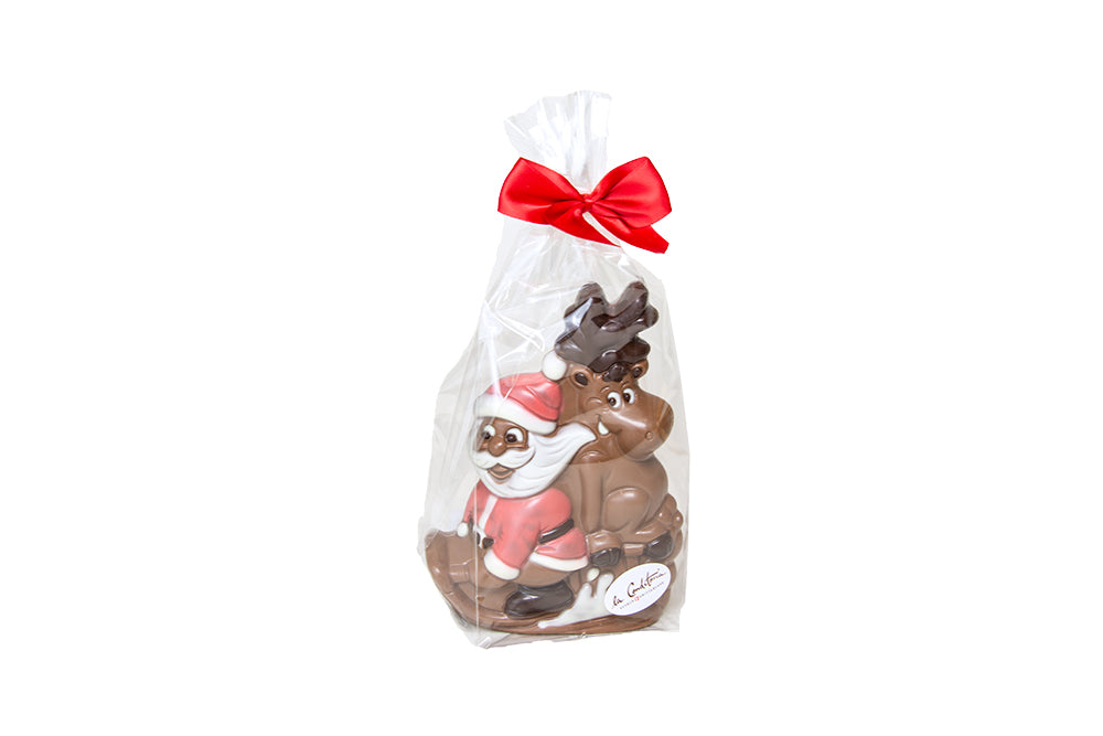Samichlaus mit Renntier