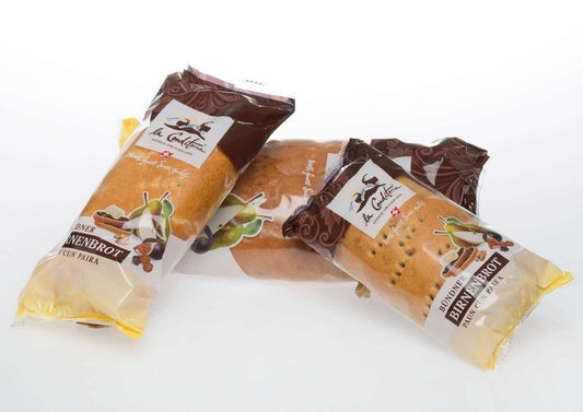 Bündner Birnenbrot mittel, ca. 400 g - Art.Nr. 2502 - La Conditoria SEDRUN-SWITZERLAND