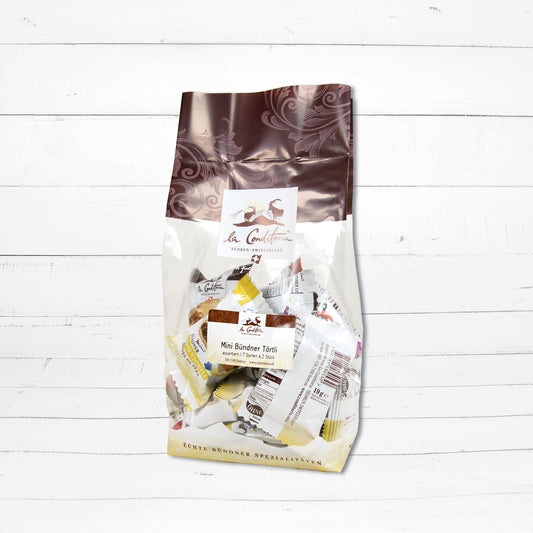 Mini Bündner Törtli assortiert, 14 Stk., Art. 2171