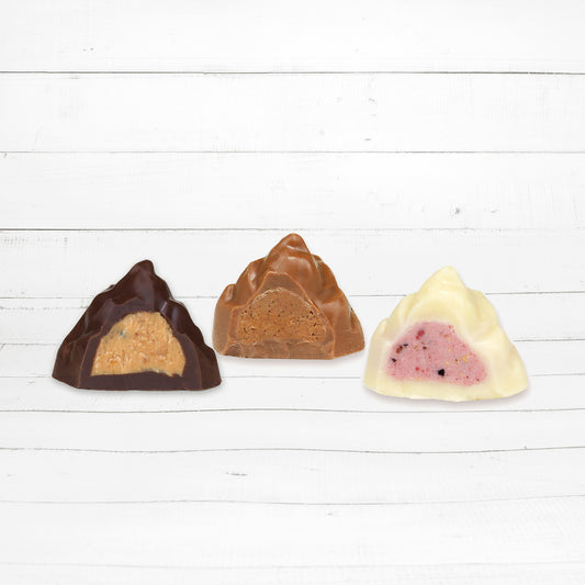 Bergspitzen Pralinen assortiert (12 Stk)