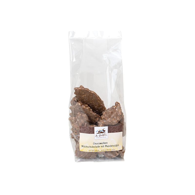 Ausschussware: Mandel Chocowolken DUNKEL, 150g