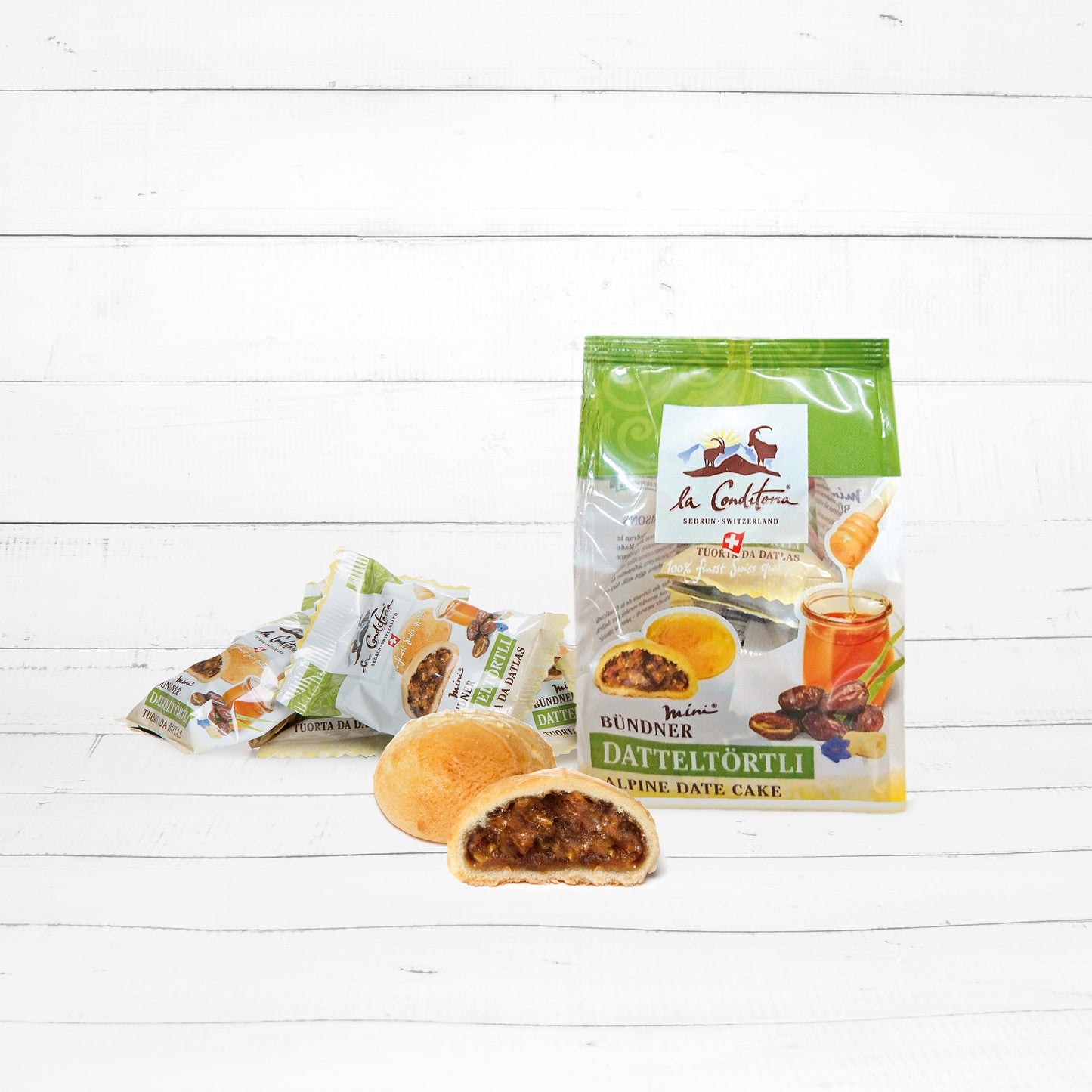 Beutel Mini Bündner Datteltörtli 114g