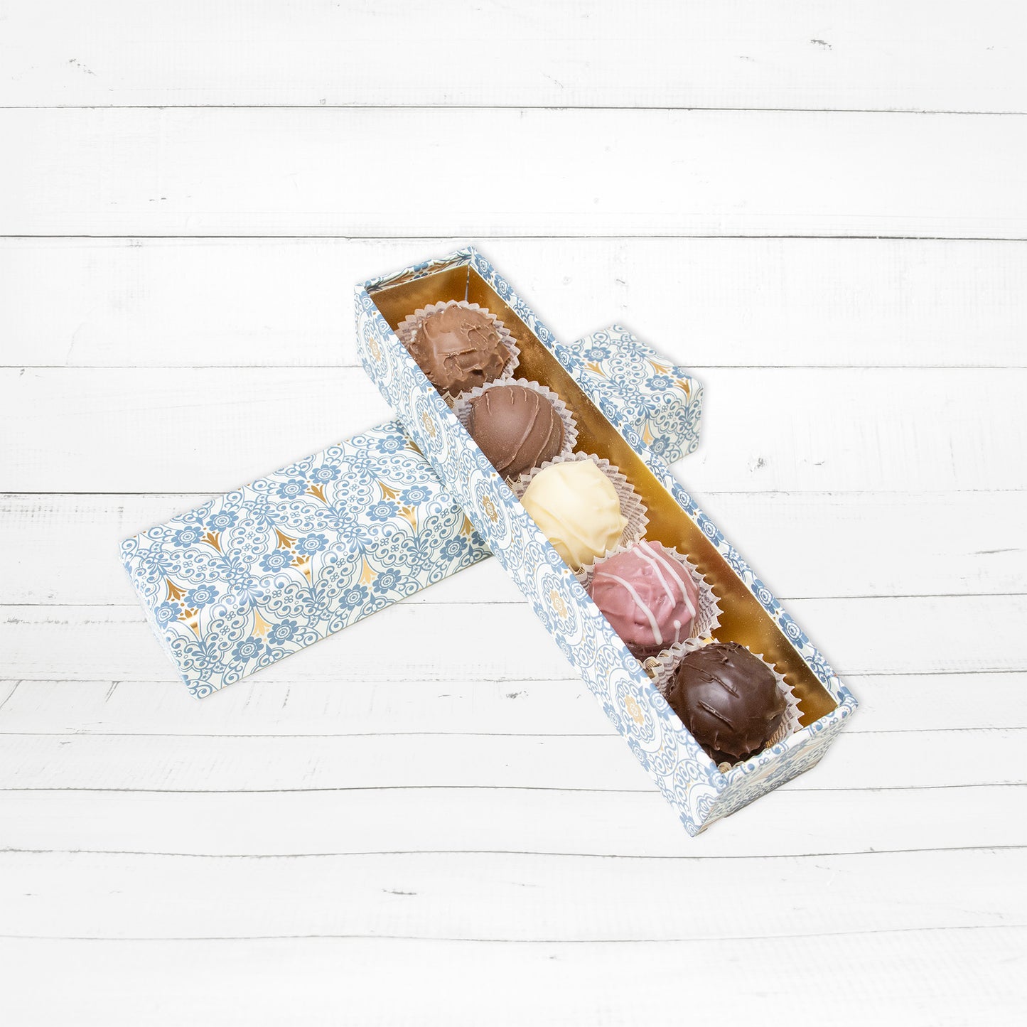 Alpentruffes in edler Geschenk-Schachtel, 5 Stk.