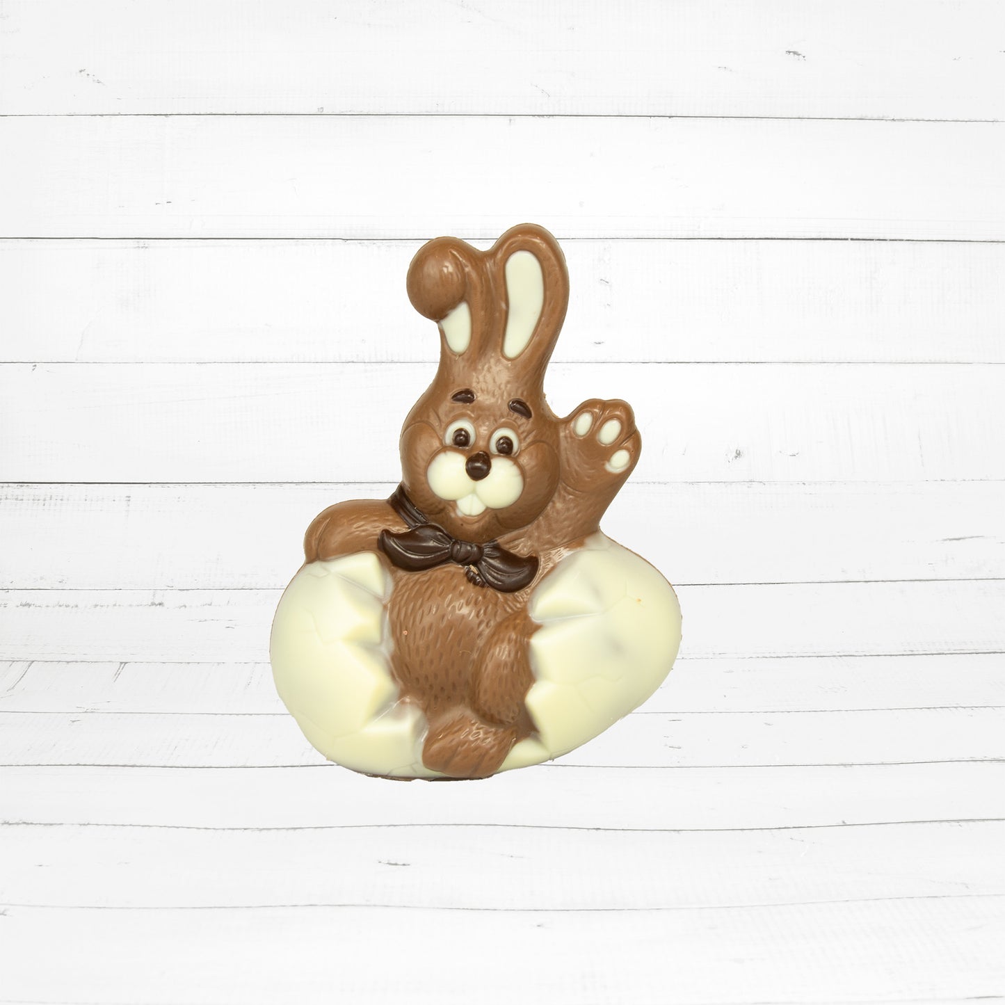 Osterhase im Ei, 100g / 12cm