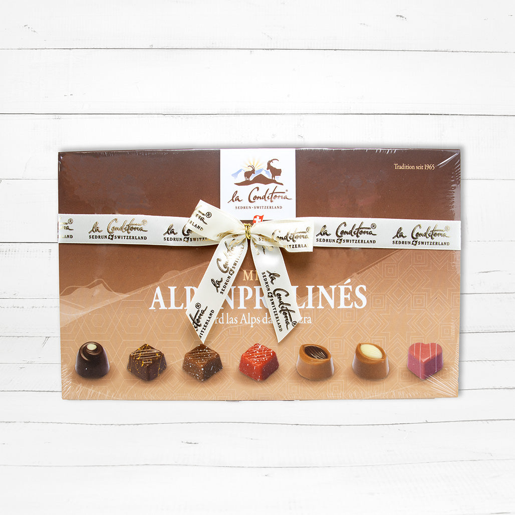 Mini Alpenpralinés, 21 Stk - La Conditoria SEDRUN-SWITZERLAND® 