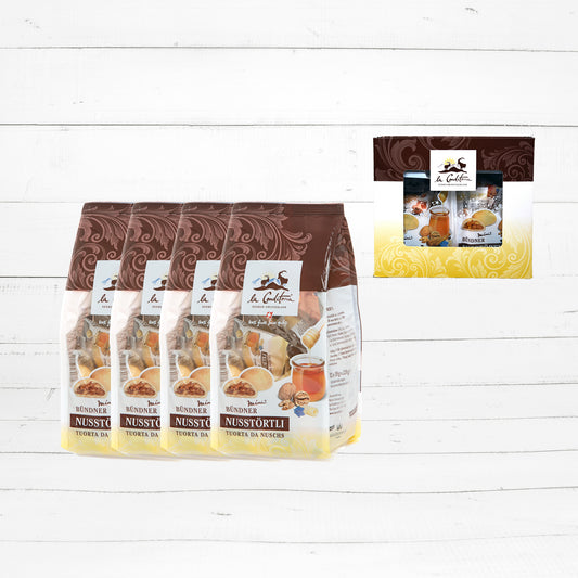Multibox, 4 Beutel Mini Bündner Nusstörtli
