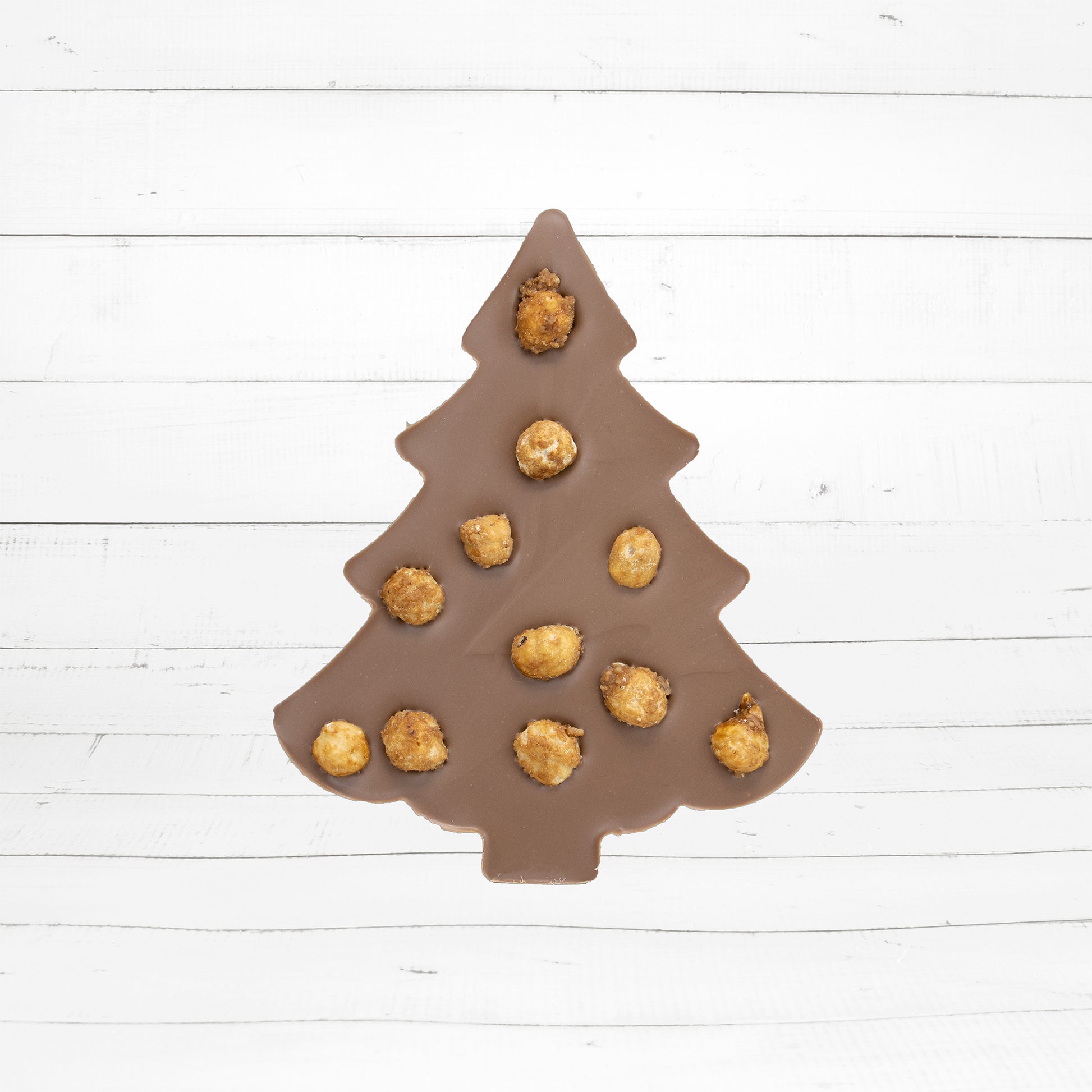 Tannentafel Milchschokolade mit Haselnüssen, 100g - La Conditoria SEDRUN-SWITZERLAND® 