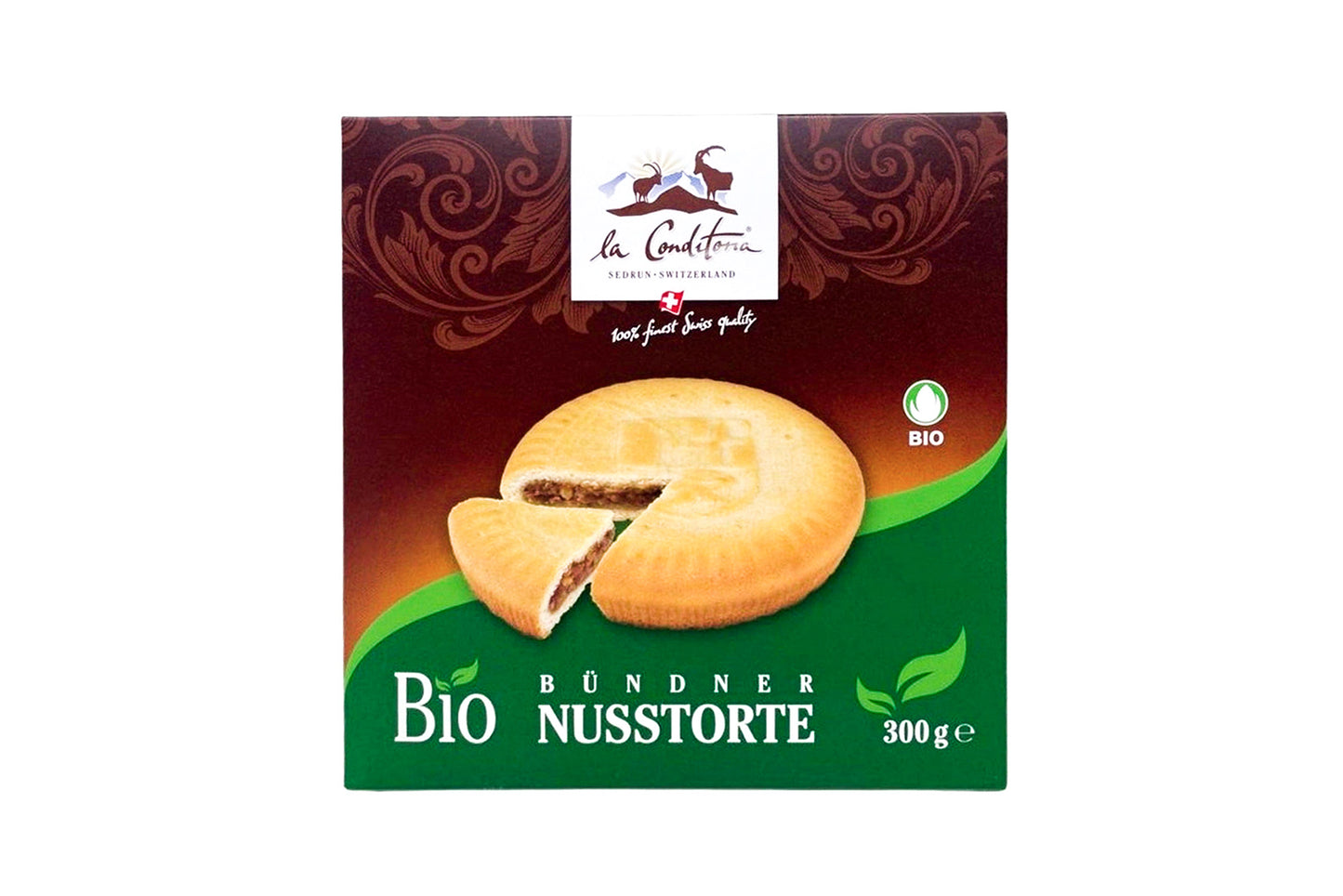 BIO-K-Bündner Nusstorte 300g