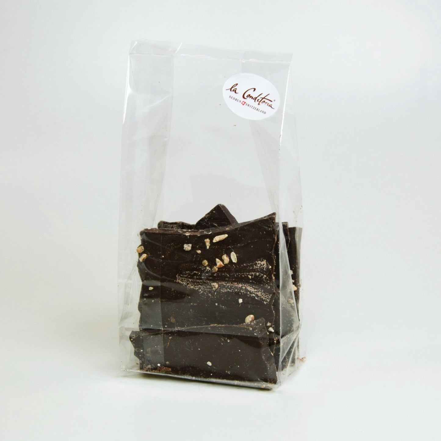 Ausschussware, Dunkle Schokolade mit Haselnusskrokant 150g
